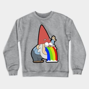 Gnome Puke Crewneck Sweatshirt